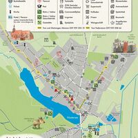 Stadtplan Dargun 2026 Rückseite